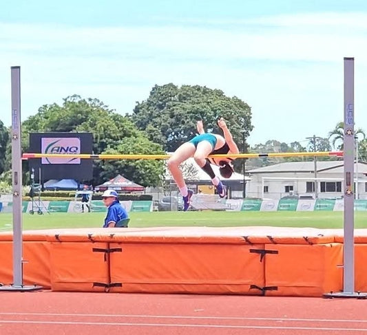 High Jump Flop Training
